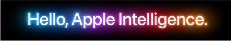 Hello, Apple Intelligence